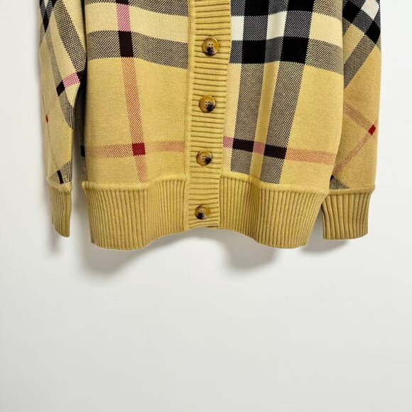 Burberry Vintage Check V-neck cardigan - Picture 6 of 12